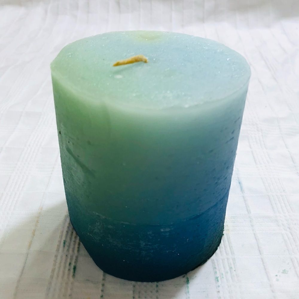 Handcrafted Timber Scented Candle (Blue)‎ - Picture 6 of 12